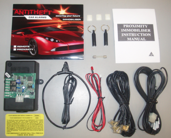 P SERIES PROXIMITY IMMOBILISER